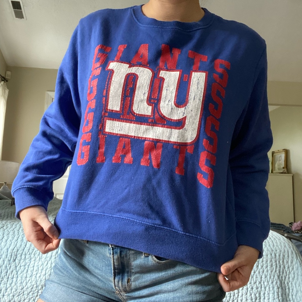 Cute New York giants pullover sweater